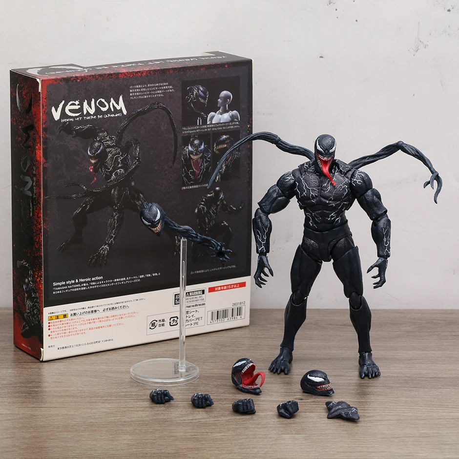 

SHF Venom 2 Коллекционная фигурка из м/ф «слови карнидж» 7 дюймов, модель, игрушка в подарок