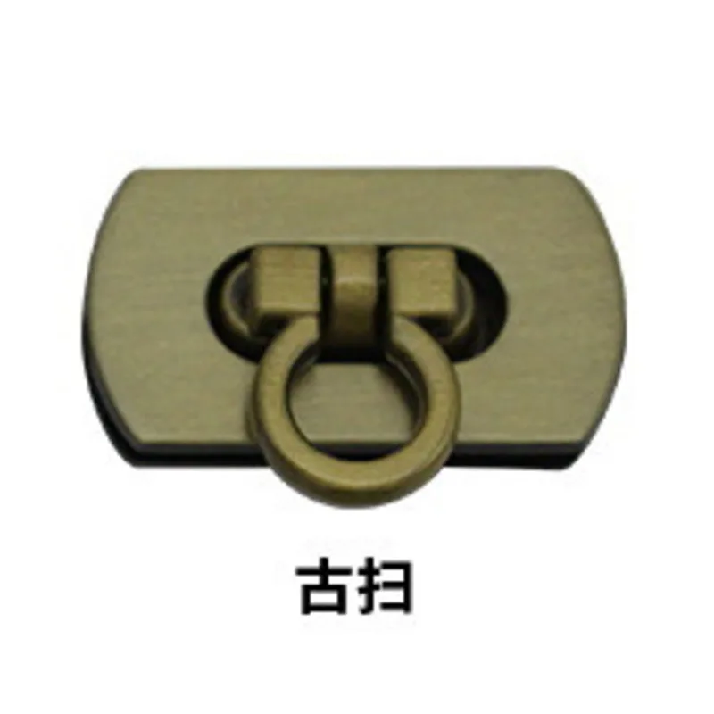 10pcs Detachable Lock Metal Buckles Handbag Purse Bag Clasp Hardware DIY Leather Crafts Accessories Leather Bag Closure Lock