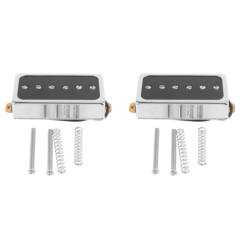 

2X P90 Electric Guitar Pickup Humbucker Size Single Coil Pickup Guitar Parts And Accessories-Bridge