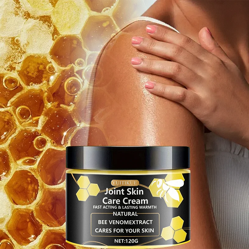 Joint skin care cream, fast-acting and long-lasting warmth, with natural bee venom extract to care for your skin