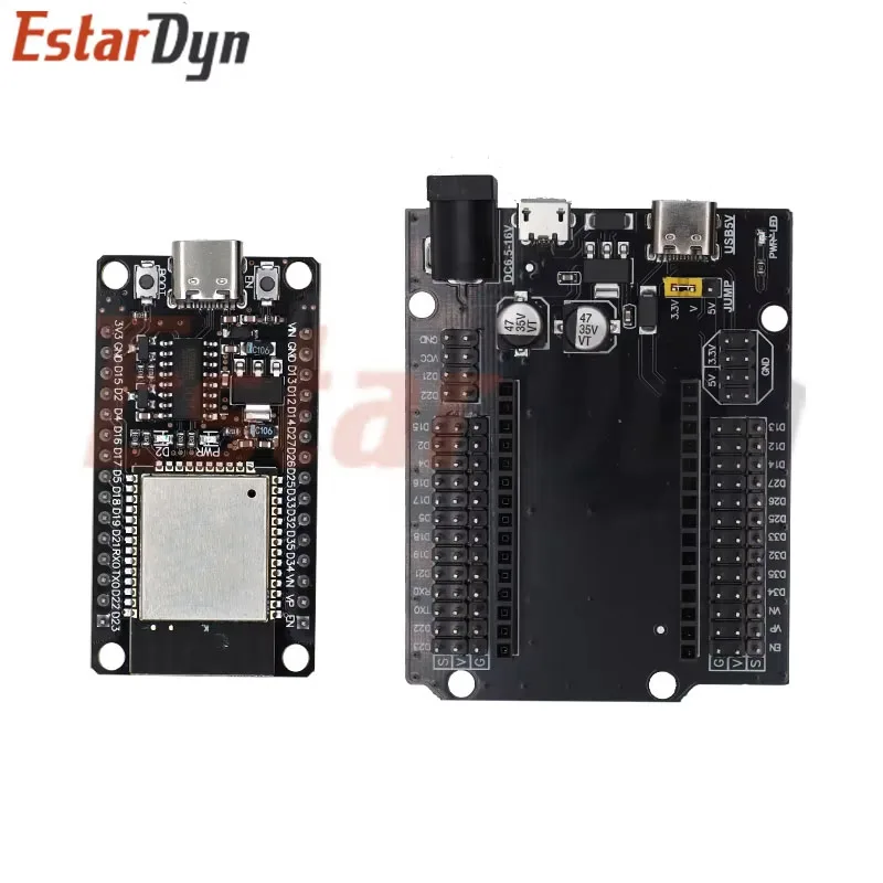 ตัวเลือกสินค้า ESP32 บอร์ดพัฒนา WiFi+Bluetooth USB-C สำหรับ DIY