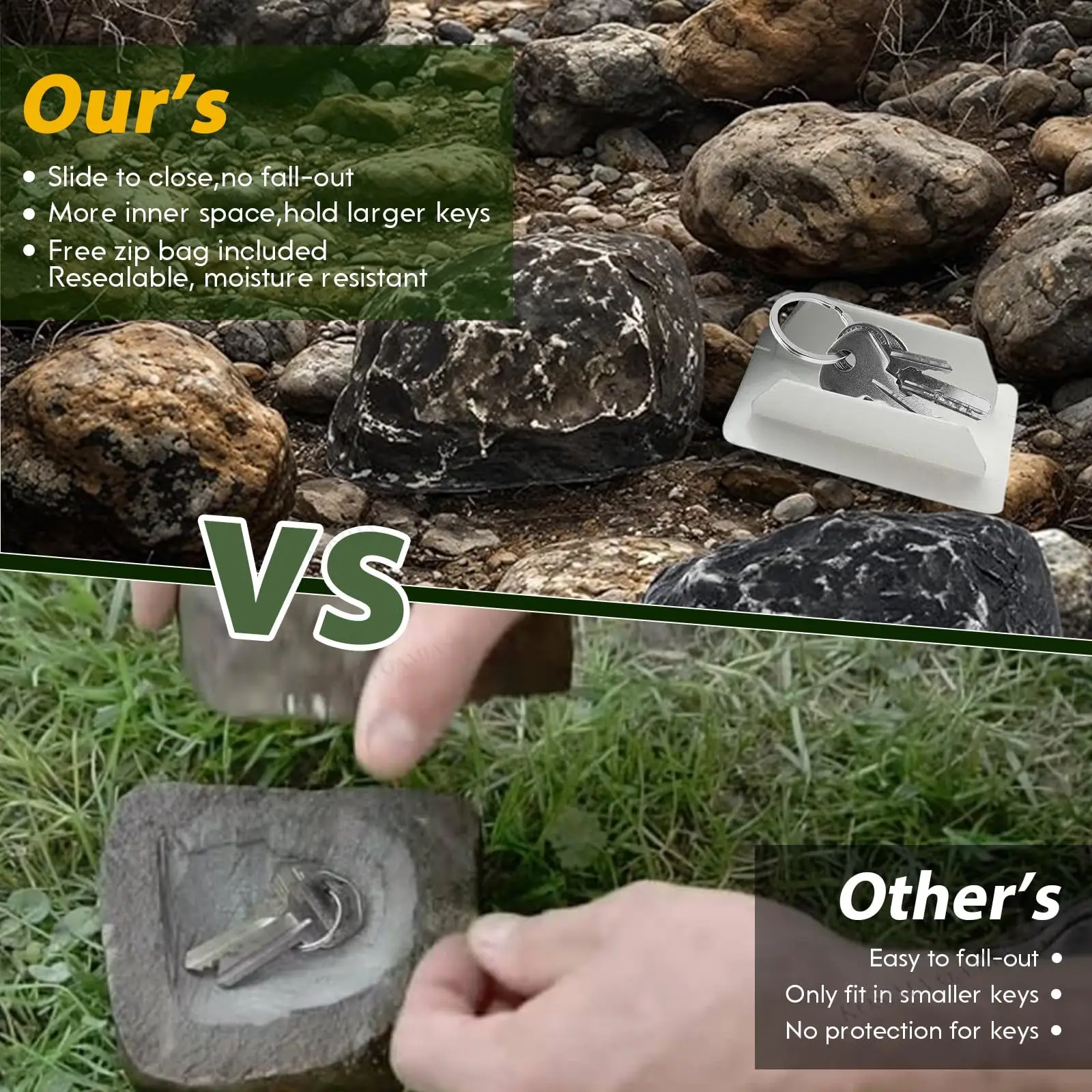 Természetes hatású műkő a kertben