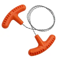 Manual Steel Rope Chain Saw - Portable Survival Gear for Emergency, Camping, and Travel 1