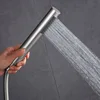 Bourdillat Round Hand Shower Chrome Hand Held Shower Head Wall Mounted Bracket Bathroom Handheld Shower Head 8 Color 1