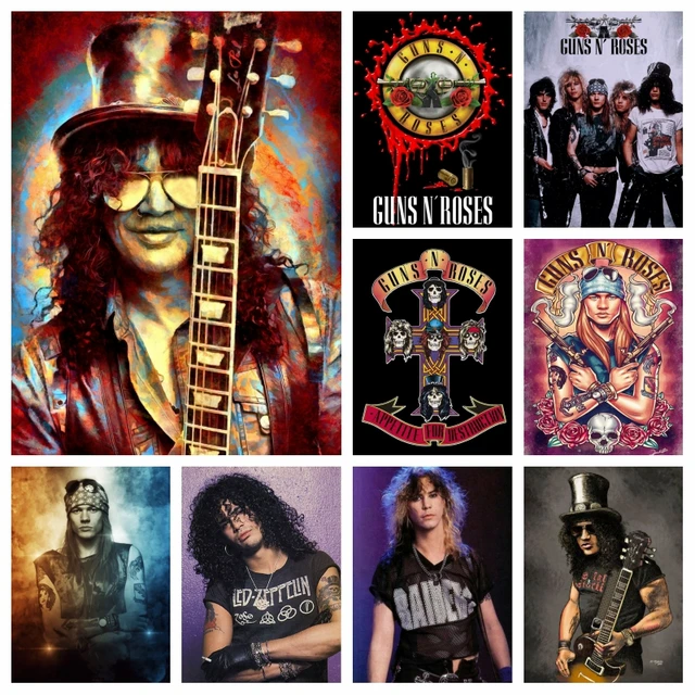 Slash - Guns N Roses Art Print