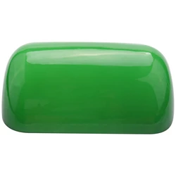 HOT Green Color GLASS BANKER LAMP COVER/Bankers Lamp Glass Shade Lampshade