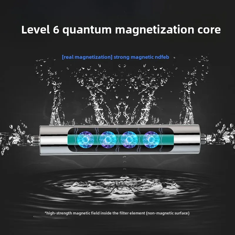 Grade 6 stainless steel magnetized water purifier household direct drinking tap water kitchen faucet filter