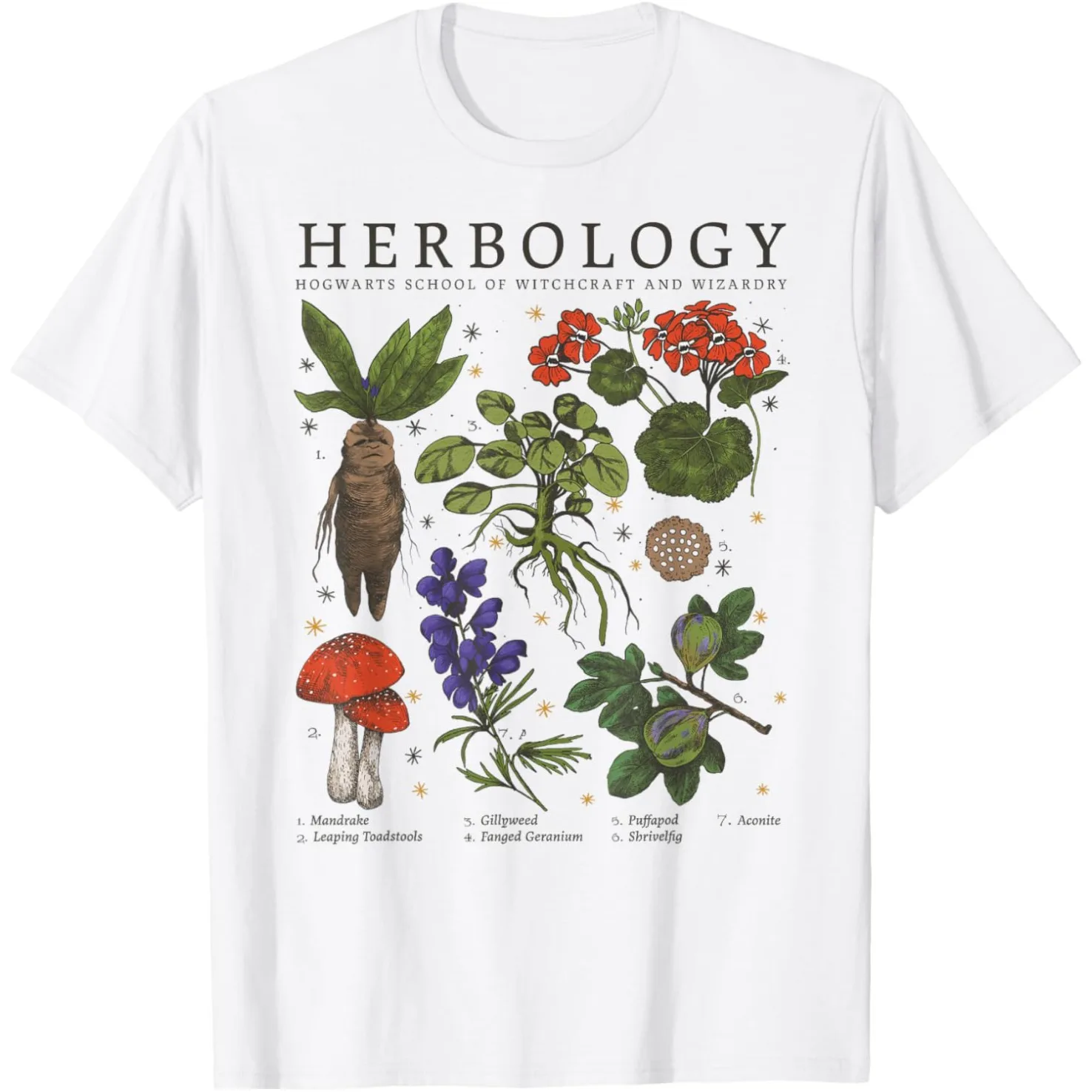 Lustige Kräuterpflanzen-T-Shirts für Männer und Frauen, reine Baumwolle, Humor-Streetwear-T-Shirt, kurzärmelig, vegan, vegetarisch, lockere Kleidung