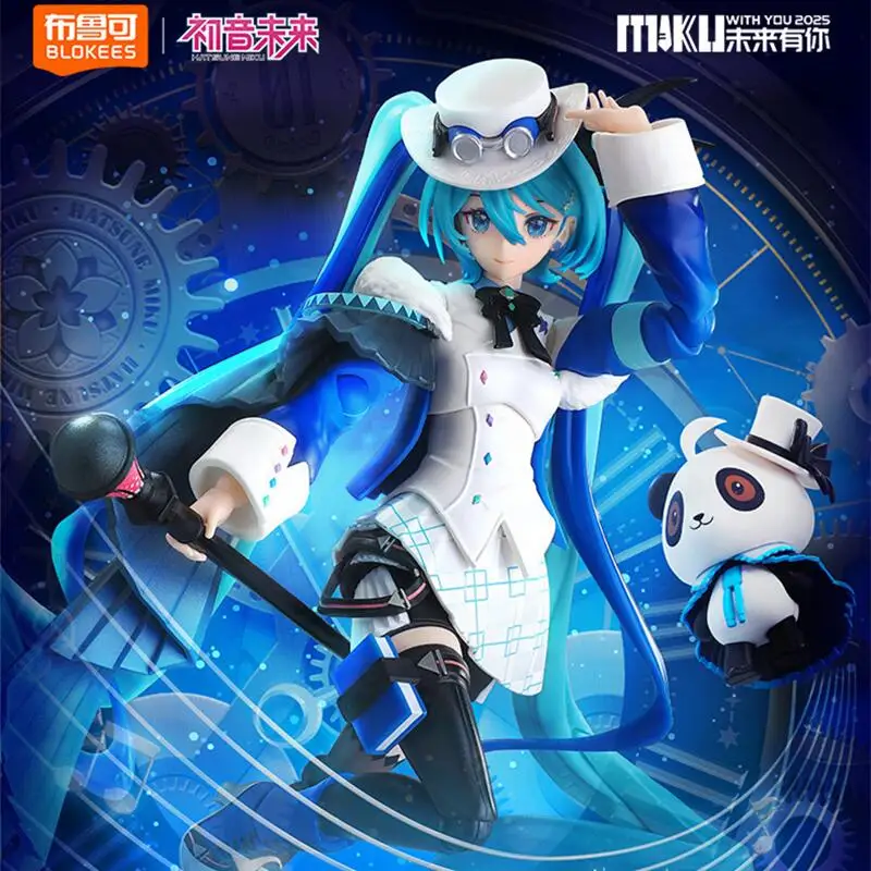 オリジナル BLOKEES 初音ミク組立アニメフィギュアモデル奇跡の桜未来