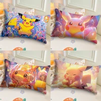 MINISO Pokemon Pikachu Pokémon Pillowcase Cute Cartoon Kids Student Sleeping Pillowcase Sofa Cushion Cover Home Room Decoration 1