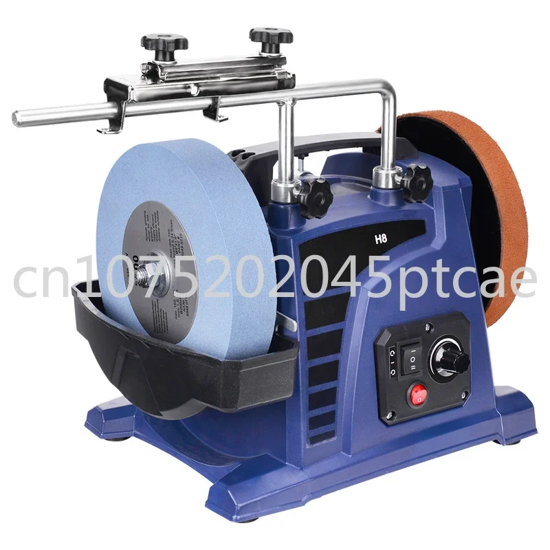 

8-дюймовая низкоскоростная точилка для ножей с водяным охлаждением H8, бытовые Деревообрабатывающие инструменты, гравировальные ножи, стамески, электрическая точилка для ножей