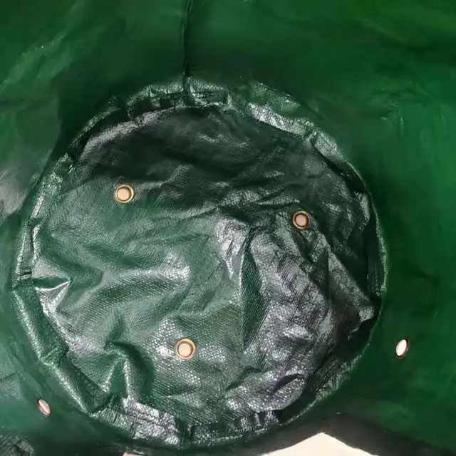 Szövött Táska Kertész Ültetési Medence Erkély Kreatív Ültetés Zöldségmedence Lehullott Levélzsák Újrahasznosító Tisztító - Image 5