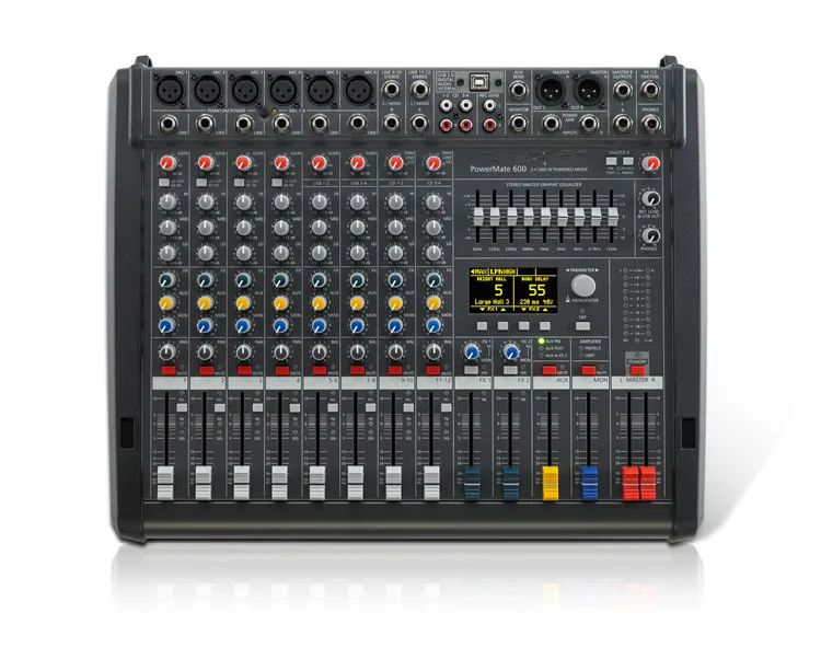 

Силовой аудио микшер с крышкой Powermate PM 600-3/ 600