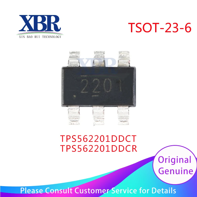 

5Pcs TPS562201DDCR TPS562201DDCT TSOT-23-6 New and original IC Chipset