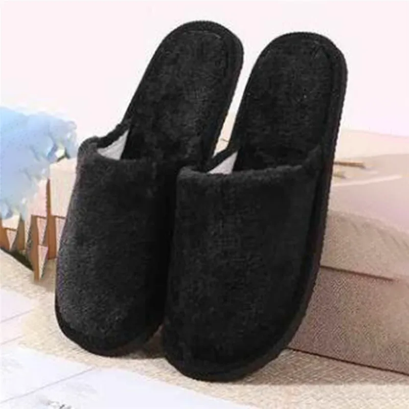 Slippers Women Men 2021 Indoor House Push Soft Cute Cotton Slippers Shoes Non-slip Floor Home Slippers Women Slides For Bedroom 3