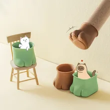 

Cute Silicone Footstrap Claw Table and Chair Rubber Chair Leg Stopper Quiet Wear Resistant Non Slip Thickened Shockproof Mats