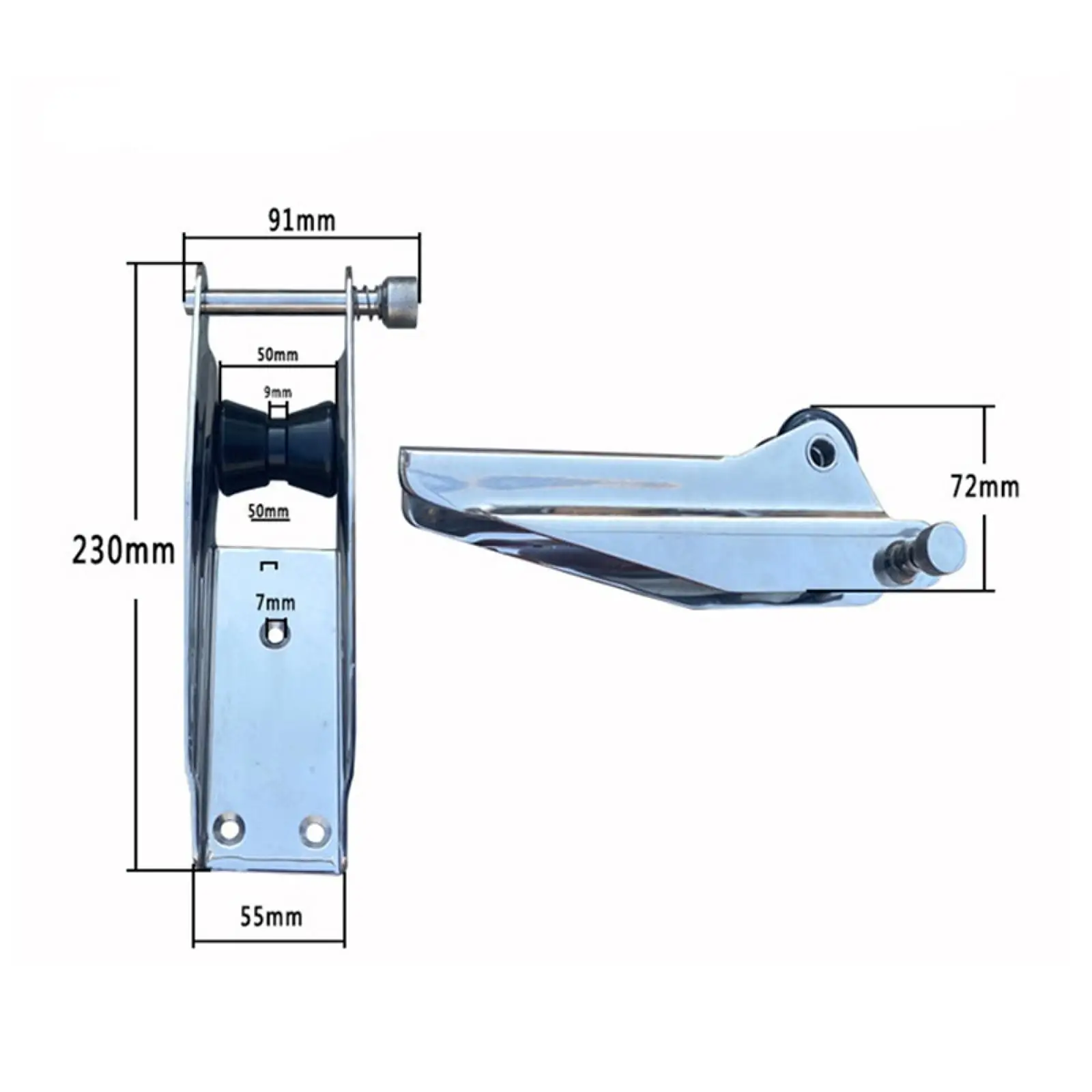 Marine Bow Anchor Roller Easy to Install High Strength Support Yacht Docking Accessories Marine Hardware Stainless Steel marine accessories,marine hardware