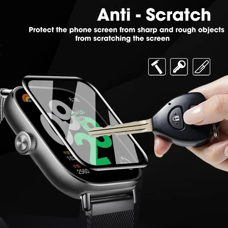 Full Cover Screen Protector for Xiaomi Redmi Watch 4 Clear Anti-scratch Protective Film for Mi Redmi Watch4 Watch Film Not Glass