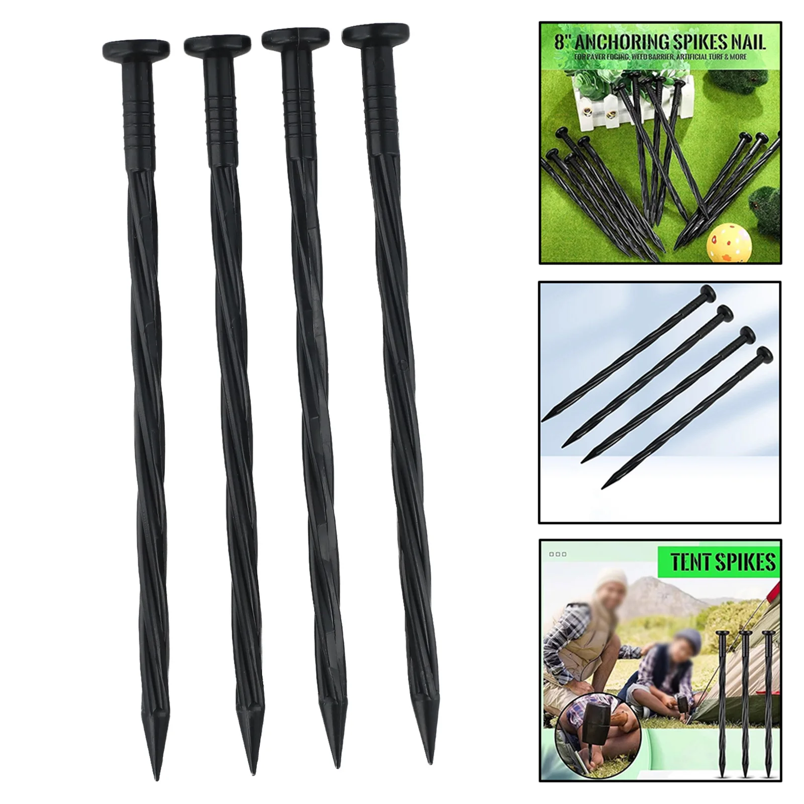 Pointed Tips Sufficient Quantity Garden Ground Nails Fixed Anchor Bolts Fitment Garden Multipurpose Number Of Pieces