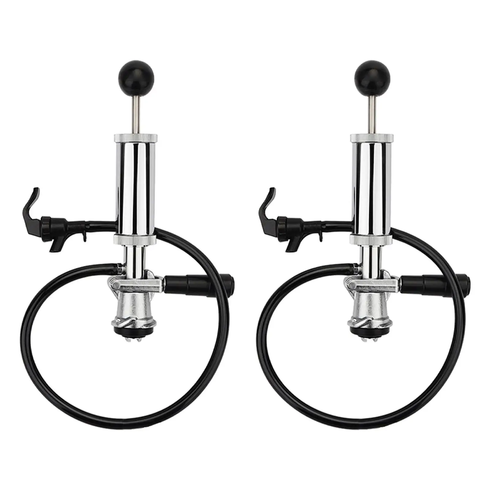 

Beer Keg Taps Multipurpose S Type Pump Set Stable for Tabletop