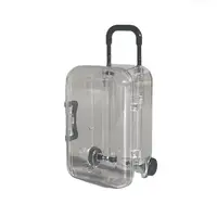 Portable Plastic Storage Case with Dividers for Jewelry Organization Set of 4 R7UB 1
