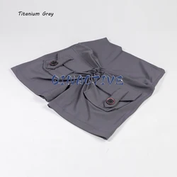 Elevate Your Workout: Women's High Waist Scrunched Booty Gym Shorts with Pockets - S (Titanium Gray)