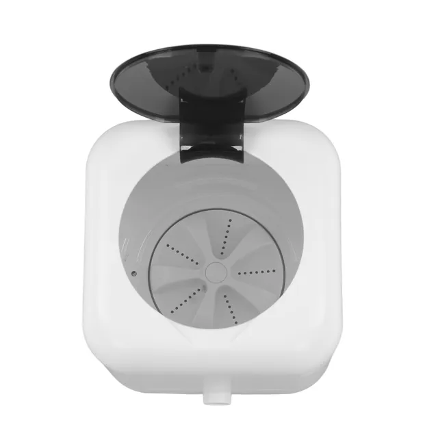 Mini Washing Machine ABS USB Rechargeable Small Portable Washer with Timing Function for Travel Camping 3