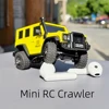 LDARC 1:43 Scale Mini RC Crawler RTR RC Rock Truck X43 4x4 2.4GHZ Hobby Grade Remote Control Car Model Vehicle RC Buggy 6