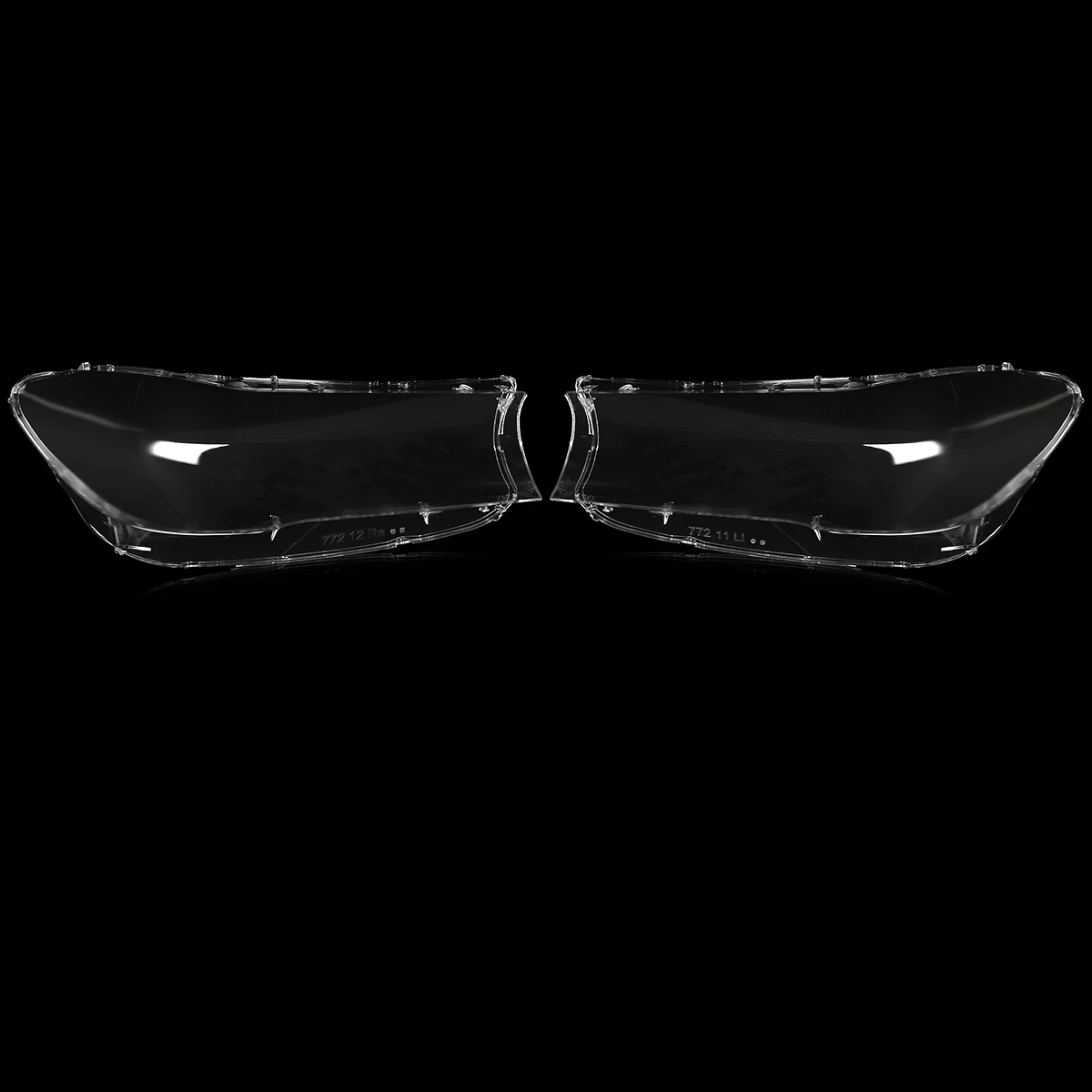 2x Headlight Lens Cover Shell Clear For BMW 7 Series G11 G12 740i 750i 2016-2019
