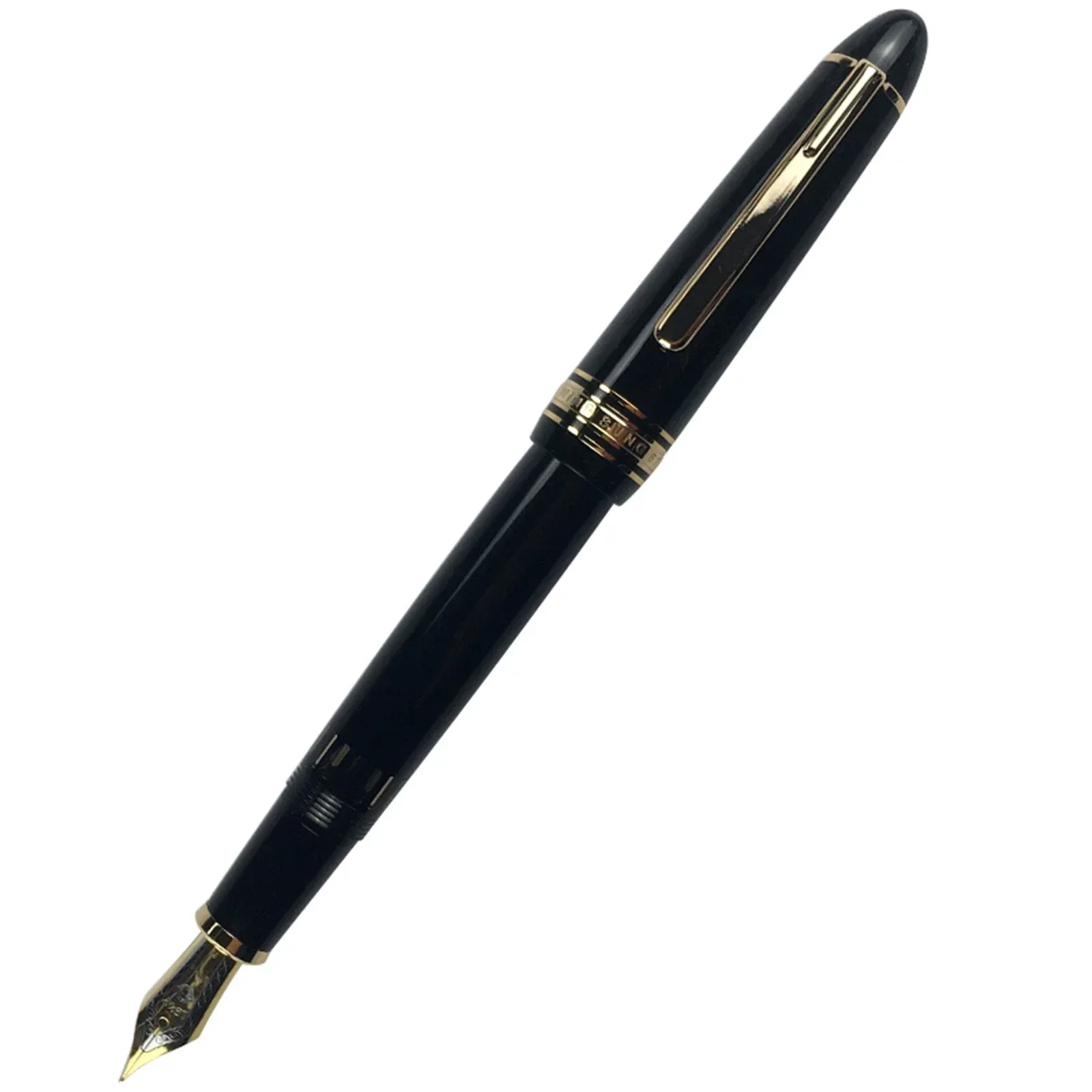Yong sheng 629 Fountain Pen Large capacity Iridium EF/F nibs Piston inking Resin Office school business Writing ink pens gitfs 5