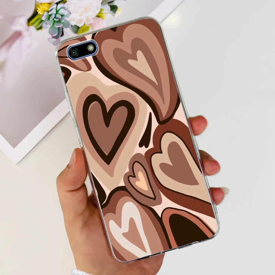 Luxury Painted Clear Silicone Soft Phone Case - Decorative Back Cover