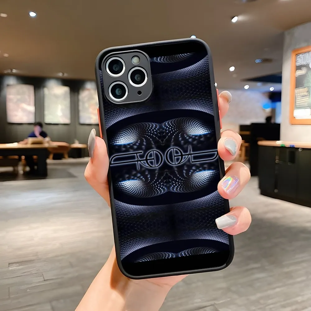 Tool Band Rock Music Custodia Per Telefono Per Iphone 15 14 12 13 11 Pro Max Xr Xs Mini X 7 8 Plus Cover Opaca