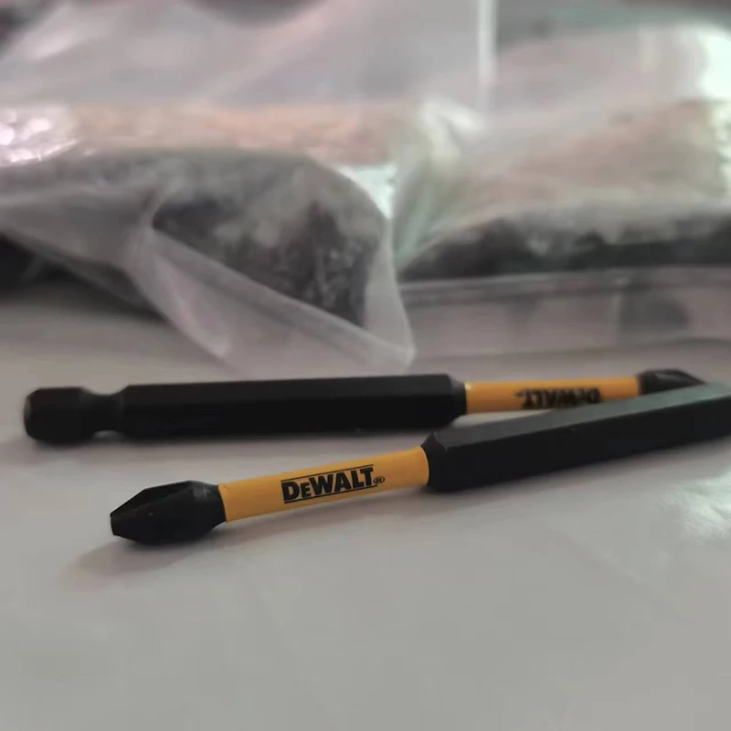 DEWALT 오리지널 89MM 비트 PH2 전기 드릴 렌치 스크루 드라이버 금속 드릴 용 고속 강철 경질 합금 5PCS