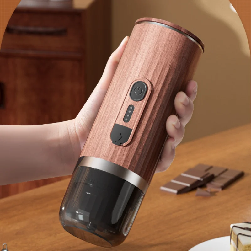 Wireless Heating Capsule Coffee Machine Multi-function Portable Espresso Machine 3-in-1 Espresso Capsule Coffee Machine 5