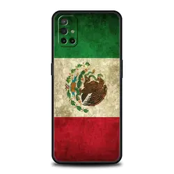 Mexican Flag Soft Black Phone Case Cover - Nord N100 (A1)