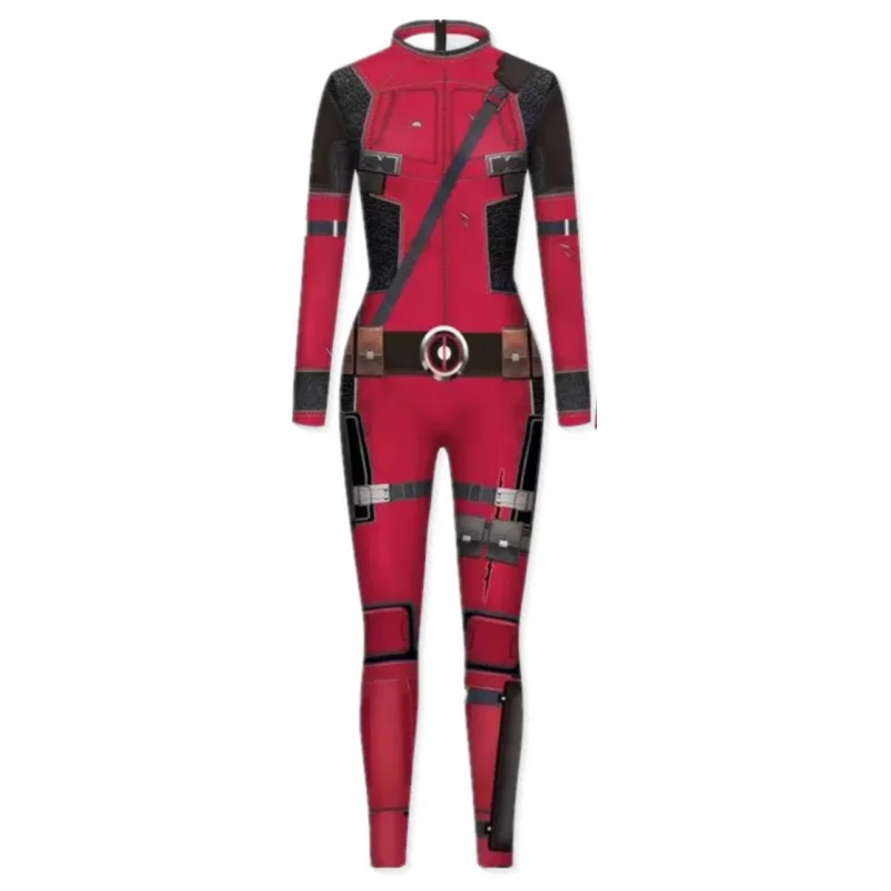 thumbnail image 1 of Superhero Men Cosplay Movie Deadpool Wolverine Cosplay Costumes Hallloween Jumpsuit Performance Party Boys Gift Zentai Bodysuits, 1 of 5