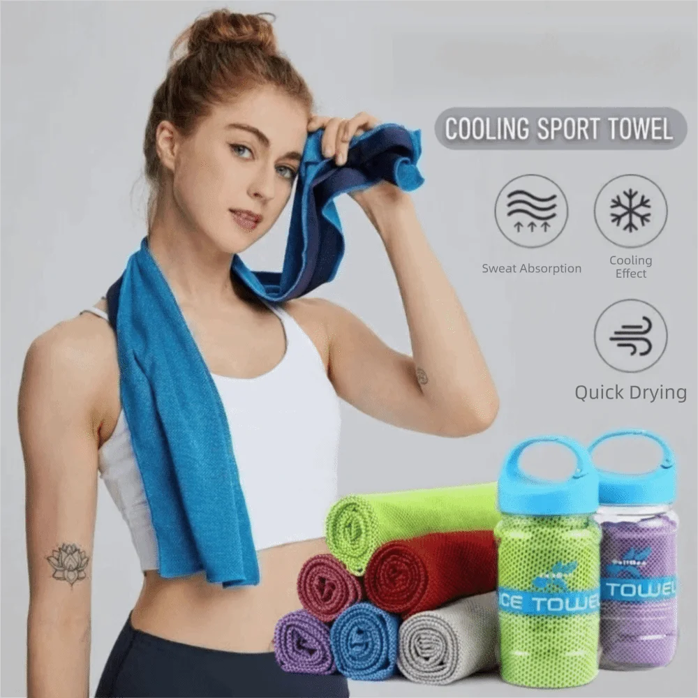 Breathable Cooling Towel - Ultra Soft, Lightweight Microfiber & Quick-Drying