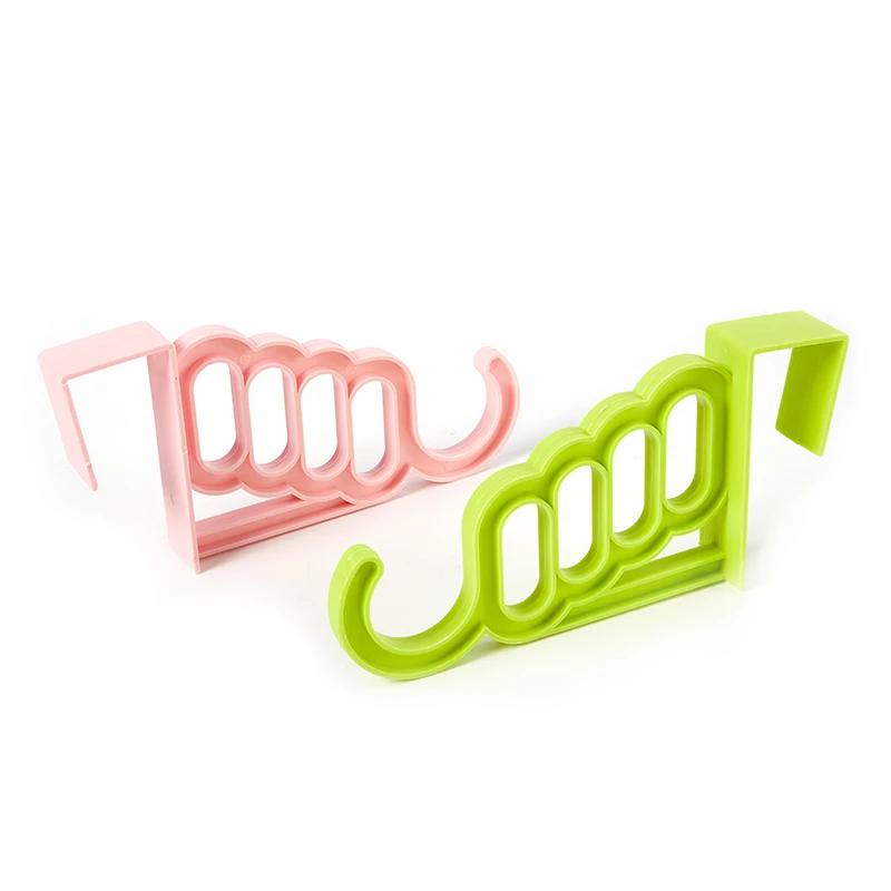 Multi-Function Home Accessories Foldable Clothes Hanger Drying Rack 5 Hole Suit Bathroom Door Plastic Organizer Storage Rack clothes drying rack
