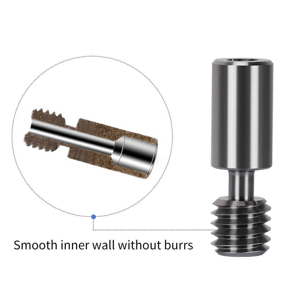 Garganta Heatbreak Bi-metal para Extrusora Sprite Titânio Ender3 s1 Pro Cr10 Smart Pro Quebra de Calor Bimetálico Sermoon - Imagem 4