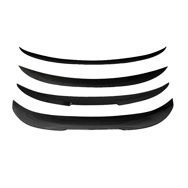 Car Rear Wing Spoiler For BMW 3 Series E90 E92 E93 M3 M4 MP PSM Style Carbon Glossy Black Rear Trunk Lid