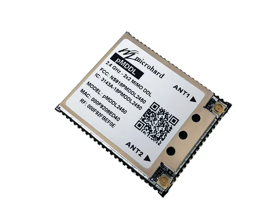 

Microhard pMDDL2450 2.4 GHz MIMO 2X2 MHK185500 Wireless Modem Data Transmission High Speed New Original pMDDL2450