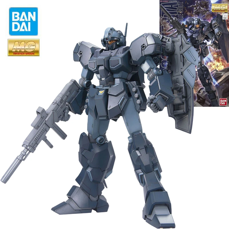 

Bandai Genuine Gundam Model Garage Kit 1/100 MG Series Anime Figure RGM-96X Jesta Gundam Boy Action Toy Collection Model Toy