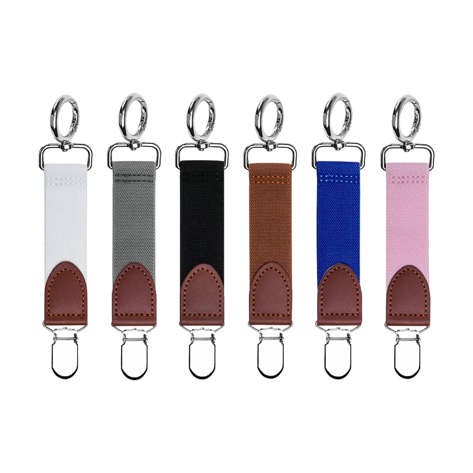 

Hat Clip for Traveling Bags Outdoor Elastic Cap Clip for Beach Handbag Totes