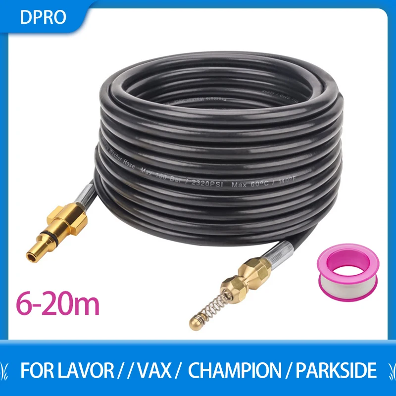 620mSewerDrainWaterCleaningHosePipeCleanerForLavorHammer