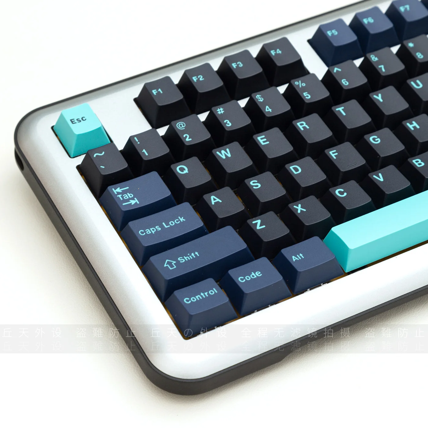 Chaves Gmk Hammerhead Dark Keycaps Pbt Duplo Tiro Keycap Cherry Perfil Tampões Chaves com Iso Digite 7u Barra de Espaço Hhkb Layout da ue 173 - Imagem 4