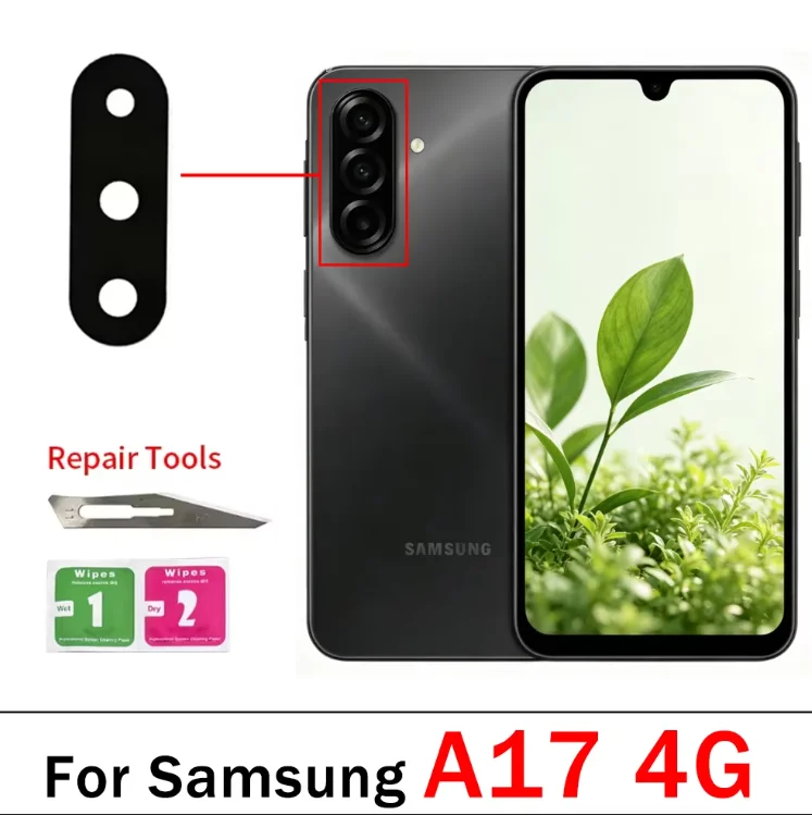 Premium Rear Camera Glass Lens with Adhesive