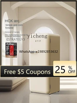 Retro Refrigerator Imported Home Living Room Small Large Single Door Cute Color