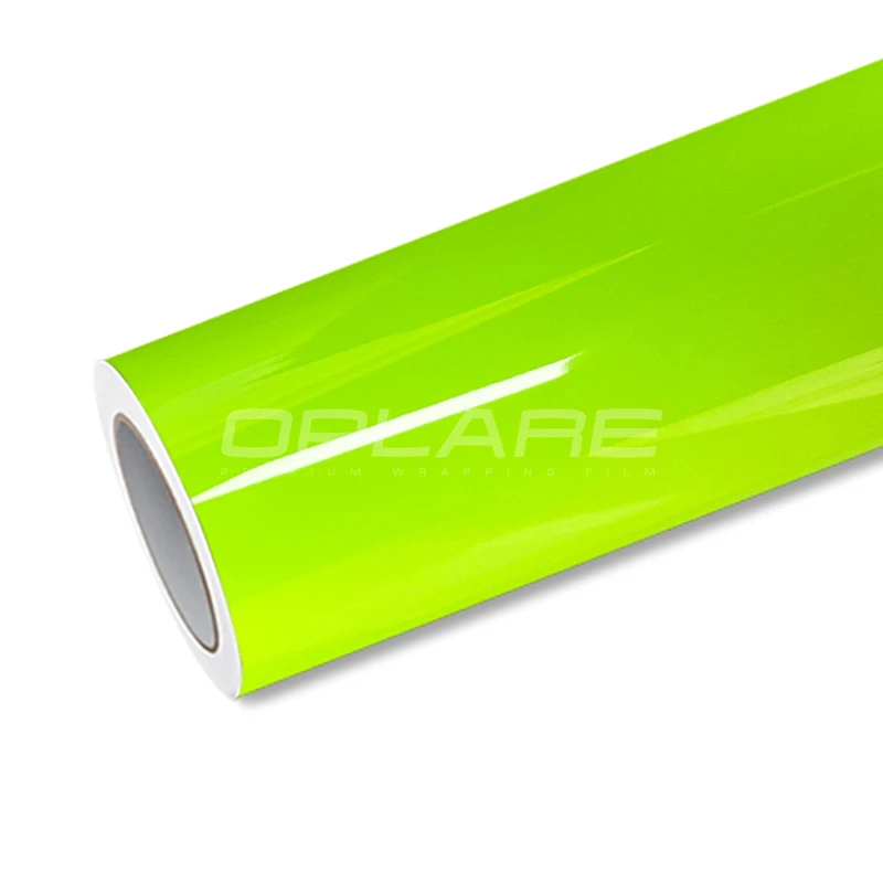 

Highest quality light Green vinyl super gloss green wrap film for car wrap Gloss Fruits green Vinyl wrap quality Warranty