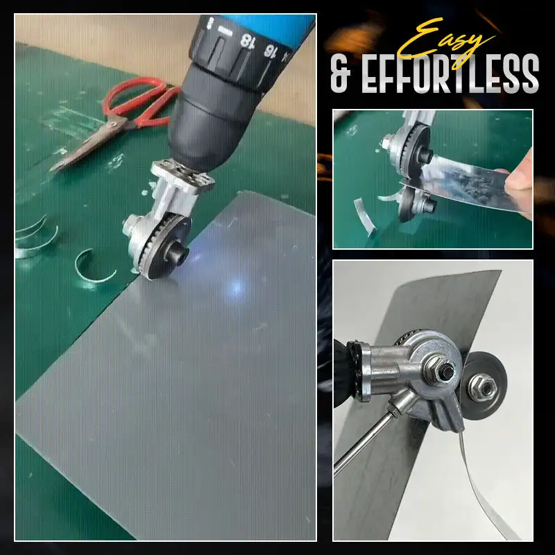 New Electric Drill Plate Cutter,diy Metal Nibbler Drill Attachment