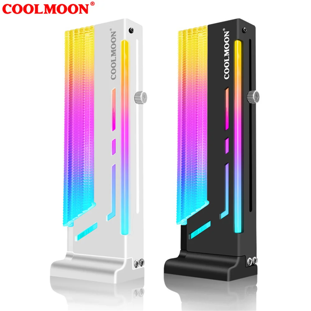 COOLMOON GH2 ׷ ī 극̽ , ǿ  ǻ ׼, ARGB ũž ׷ ī 귡Ŷ